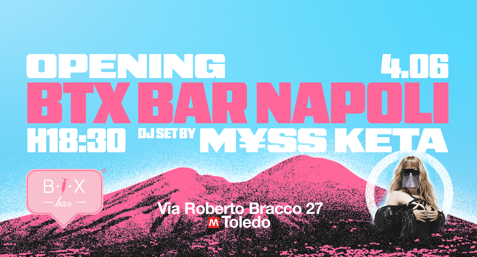 BTX Bar apre a Napoli il 4 giugno 2026